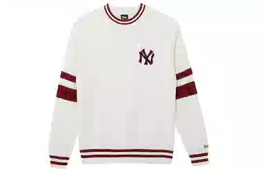 New Era MLB New York Yankees Retro Sweater Ivory White