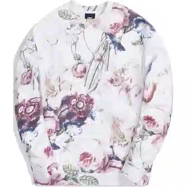 KITH Floral Print Crewneck Sweatshirt