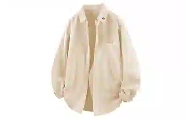 王者荣耀 梦奇款 日系背面创意条纹字母印花宽松百搭通勤长袖衬衫 男女同款