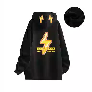 ROBINHOOD Pixel Lightning Hoodie