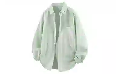 王者荣耀 梦奇款 日系背面创意条纹字母印花宽松百搭通勤长袖衬衫 男女同款