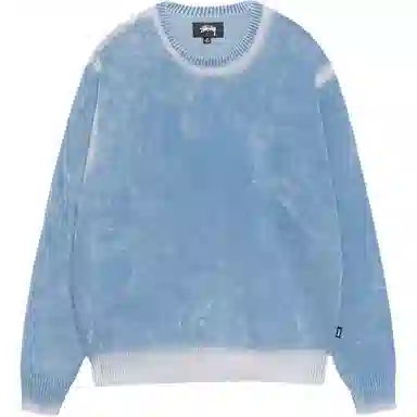 Stussy FW24 FADED COTTON KNIT CREW