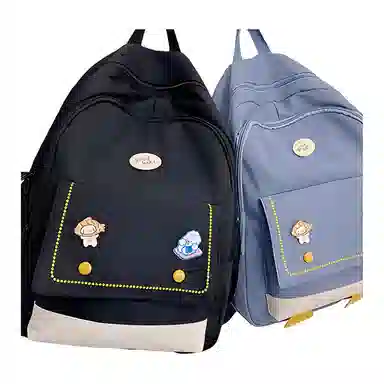 恒源祥 日系可爱卡通 尼龙 双肩包 男女同款情侣款 多色