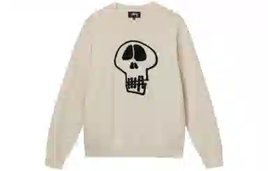 Stussy FW22 Skull Print Sweater