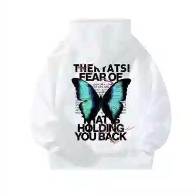 YATSI Butterfly Graffiti Hoodie