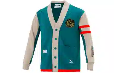 Puma Mix Badge Long Cardigan Logo