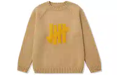 UNDEFEATED Large Logo Pullover Sweater