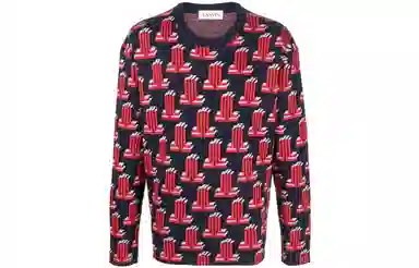 Lanvin SS22 Logo Wool Sweater