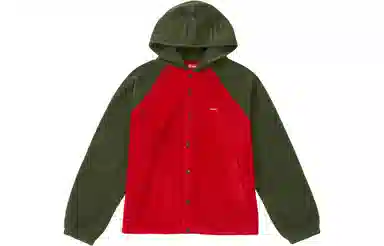 Supreme FW18 Polartec Hooded Raglan Coat