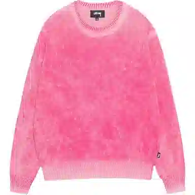 Stussy FW24 FADED COTTON KNIT CREW