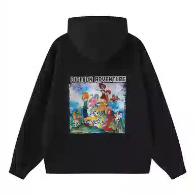 HELIport Digimon Collaboration Hoodie