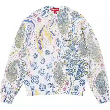 Supreme Printed Paisley Sweater