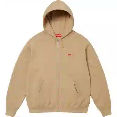 Supreme Small Box Zip Up Hooded Sweatshirt