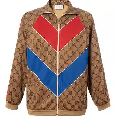 Gucci Logo Print Jacket
