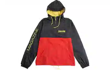 Thrasher Jacket Black Red
