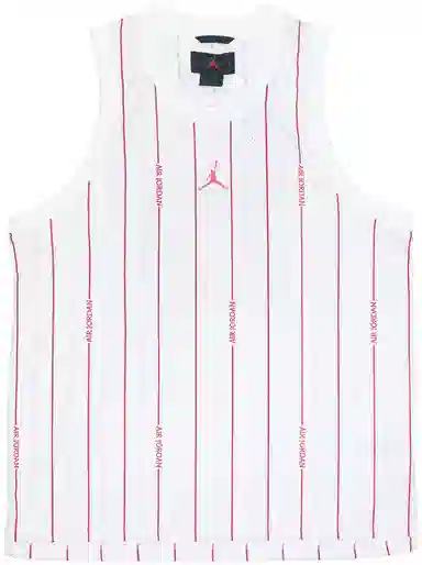Jordan Mesh Tank Top White