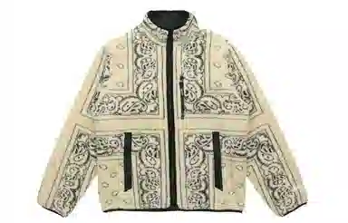 Supreme FW19 Reversible Bandana Fleece Jacket