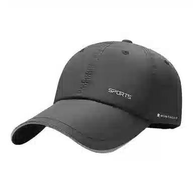 梦特娇 轻薄透气 聚酯钎维 鸭舌帽 男款