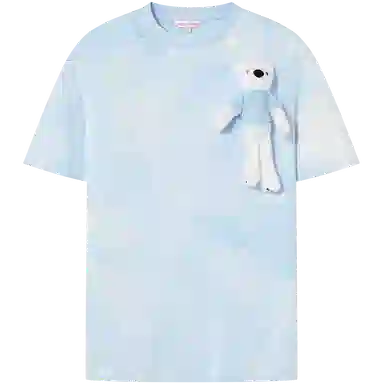 NOISY TEDDY Foam Letter Pendant Teddy T-Shirt