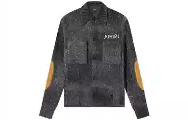AMIRI SS23 Logo Embroidered Cardigan