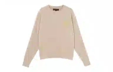 Drew House FW21 Mascot Waffle Sweater Cream