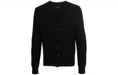 AMIRI V-Neck Knit Sweater Black