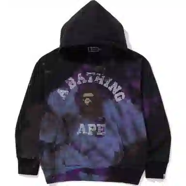 BAPE FW24 Tie-Dye Hoodie