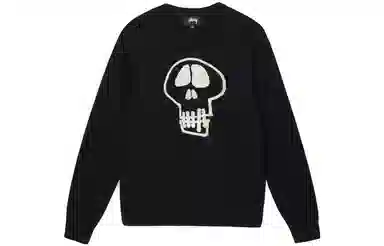 Stussy FW22 Skull Print Sweater