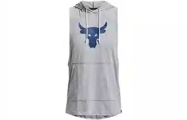 Under Armour Logo Print Sleeveless Hoodie