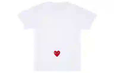 CDG Play x Converse "Play Together" T-Shirt White