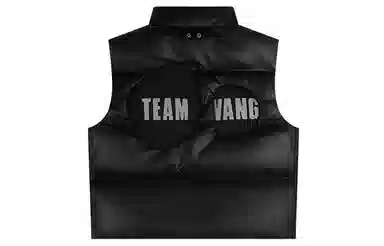 TEAM WANG Puffer Vest Black