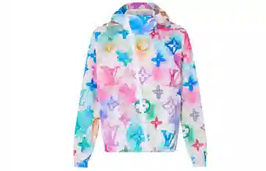 Louis Vuitton SS21 Ink Print Windbreaker