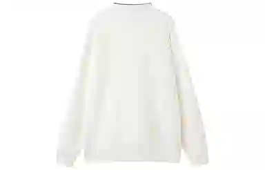 Ed Hardy Logo Print Polo Sweatshirt