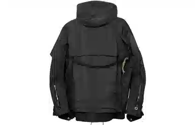 Sacai x ACRONYM Hooded Jacket Black