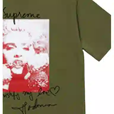 Supreme FW18 Madonna Tee Olive