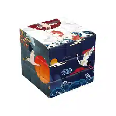 乐智由我 解压创意三阶魔方 星球宇航员航天员 早教益智玩具