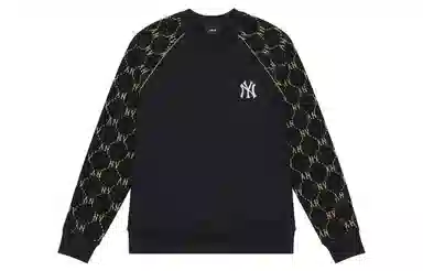 MLB Monogram 24FW Black Sweatshirt