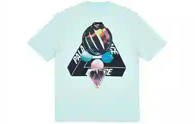 PALACE Sans Ferg T-Shirt Duck Egg Blue LogoT