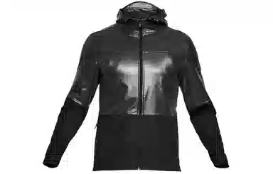 Under Armour Hybrid Windbreaker Jacket Black