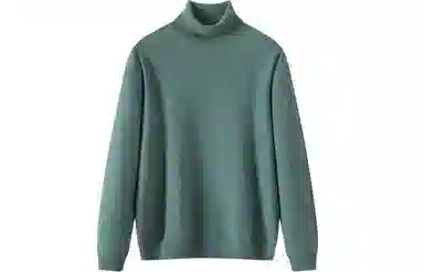 恒源祥 纯色高领套头长袖羊绒衫 男款