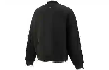 PUMA MMQ Baseball Jacket Black