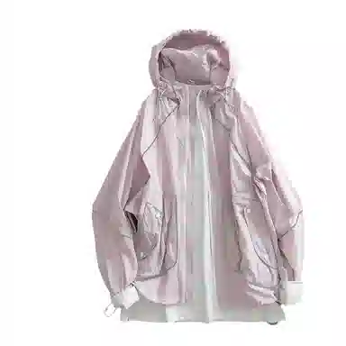 见川 户外山系纯色舒适宽松长袖防晒服 男女同款