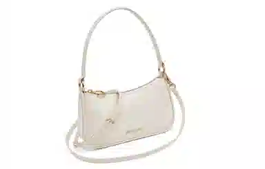 Charles & Keith Cream Croco