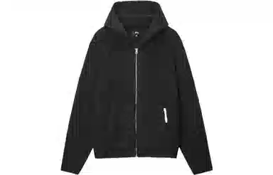 Stussy Chunky Knit Zip Hoodie