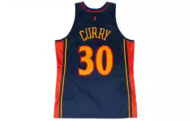 Mitchell & Ness Authentic NBA Curry 30 Navy