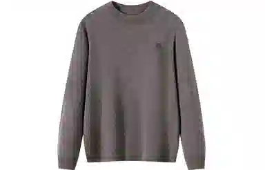 恒源祥 纯色保暖休闲针织毛衣 男款