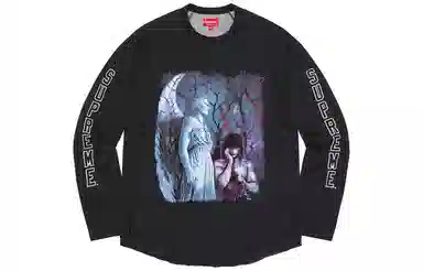 Supreme x The Crow Raglan L/S Top