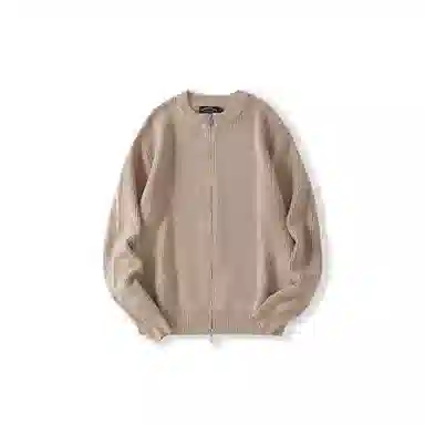 我是大卫 宽松慵懒纯色基础休闲长袖针织衫 男女同款