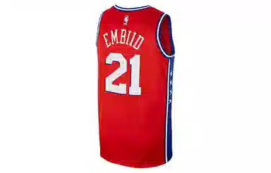 Nike NBA Joel Embiid 76ers Fan Edition Red