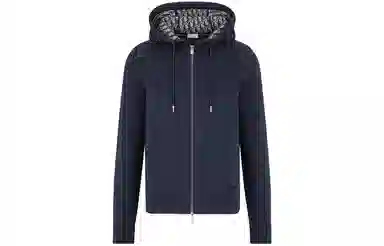 Dior SS21 Navy Hooded Jacket